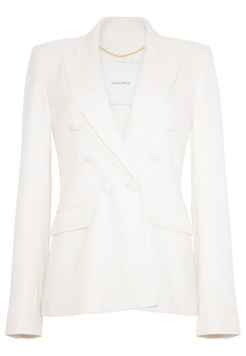 Adam Lippes double-breasted peak-lapel blazer - Neutrals