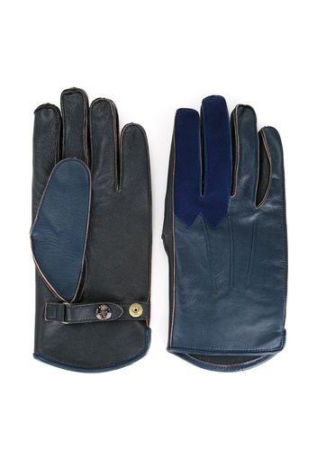 Addict Clothes Japan bicolour gloves - Blue