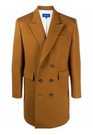 Ader Error double-breasted tailored coat - Brown