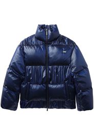 Ader Error high-neck puffer jacket - Blue