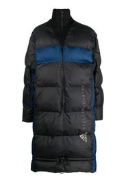 adidas by Stella McCartney long padded winter jacket - Black