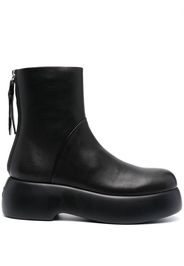 AGL Nancy rear-zip fastening boots - Black