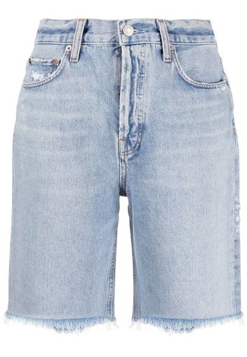 AGOLDE high-rise knee-length jeans - Blue