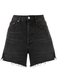 frayed edge shorts