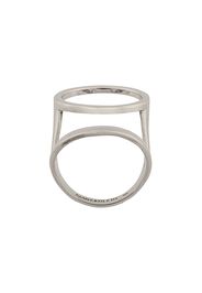 Alan Crocetti double hoop ring - Silver