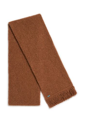 Alanui A Finest knitted scarf - Brown