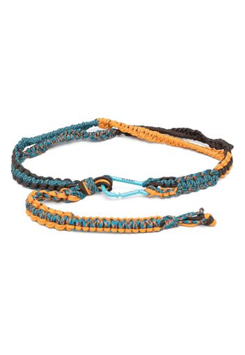 Alanui braided rope belt - Orange