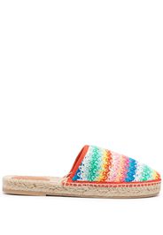 Alanui Over The Rainbow espadrilles - Green