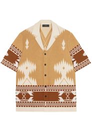 Alanui Icon jacquard piqué shirt - Neutrals