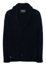 Alanui Finest cable-knit cardigan - Blue