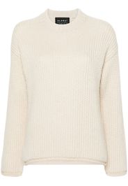Alanui Finest ribbed-knit jumper - Neutrals