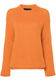Alanui Finest ribbed-knit jumper - Orange