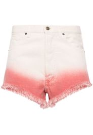 Alanui Bright Hues denim shorts - Neutrals