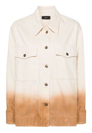 Alanui Bright Hues denim shirt - Neutrals