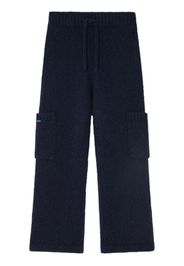 Alanui Finest ribbed trousers - Blue