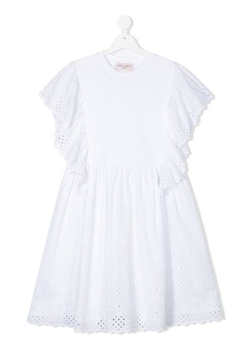 TEEN lace trim dress