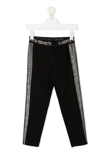 side stripe track pants