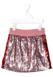 Alberta Ferretti Kids sequin short skirt - Pink