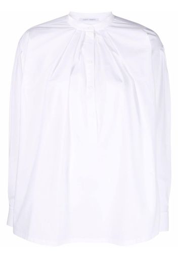 Alberta Ferretti mandarin collar shirt - White