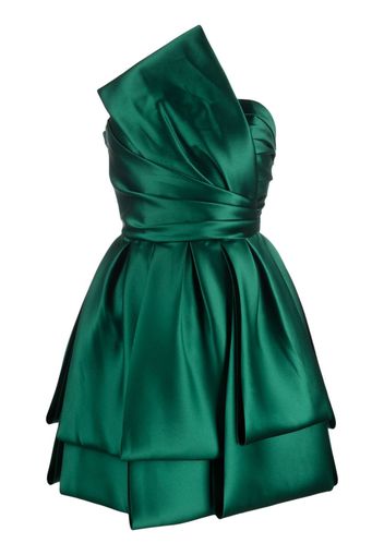 Alberta Ferretti off-shoulder minidress - Green