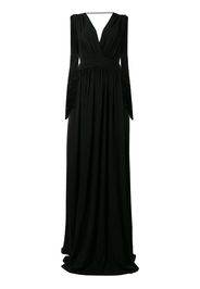 Alberta Ferretti long evening dress - Black