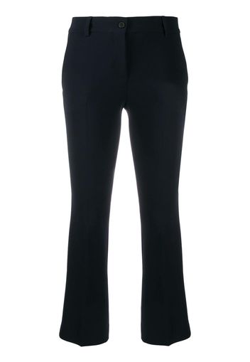 Alberto Biani kick flare trousers - Blue