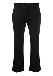 cropped tailored trousers