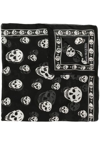 skull print scarf