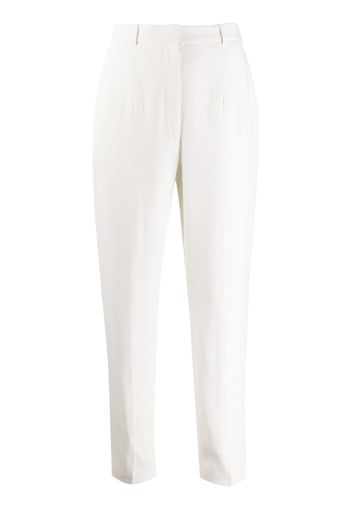 high-waist tailored trousers