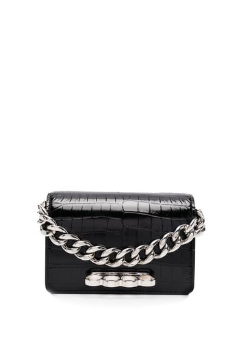 Alexander McQueen The Four Ring shoulder bag - Black