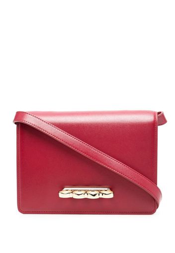 Alexander McQueen Four Ring shoulder bag - Red