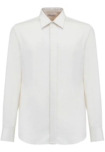 Alexander McQueen long-sleeve cotton shirt - White