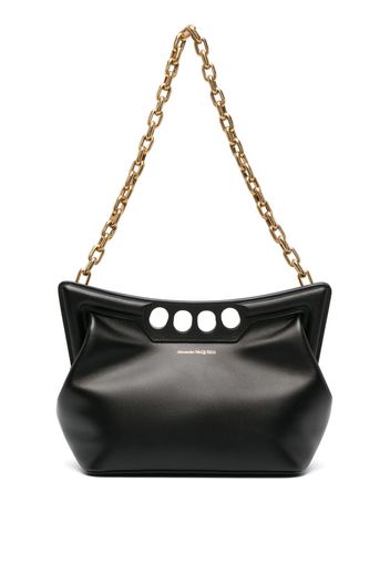 Alexander McQueen small The Peak shoulder bag - Black