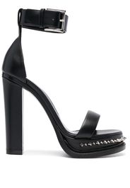 Alexander McQueen spiked-sole high-heel sandals - Black