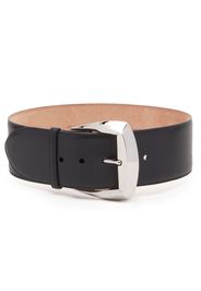 Alexander McQueen Geometric Buckle waist belt - Black