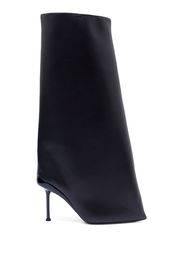 Alexander McQueen knee-length leather boots - Black