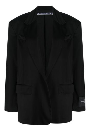 Alexander Wang single-breasted blazer - Black