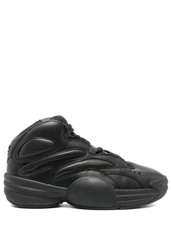 Alexander Wang padded-panel low-top sneakers - Black