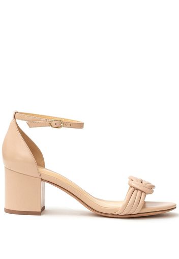 Alexandre Birman Malica 60mm block heel sandals - Neutrals