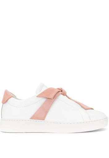 bow-detail low-top sneakers