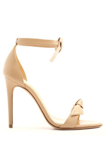 Alexandre Birman Clarita 100mm knot-detail sandals - Neutrals