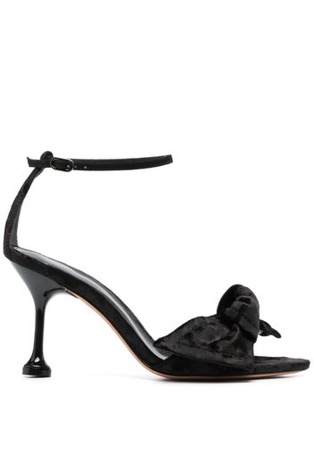 Alexandre Birman Louise 85mm knot-detailing sandals - Black