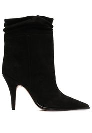 Alexandre Birman point-toe suede boots - Black