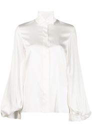 Alexandre Vauthier billow sleeve shirt - Neutrals