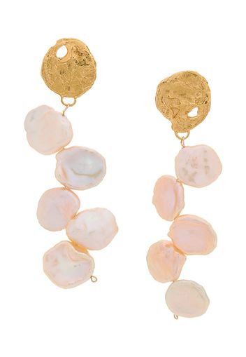 Alighieri La Jetee Pearl earrings - Gold