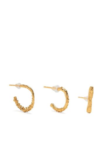 Alighieri Starry Night earrings set of three - Gold