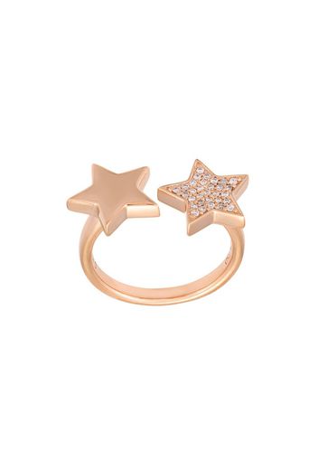 'Stasia' double star diamond ring