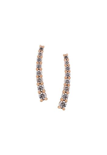 Dasha diamond slider earrings