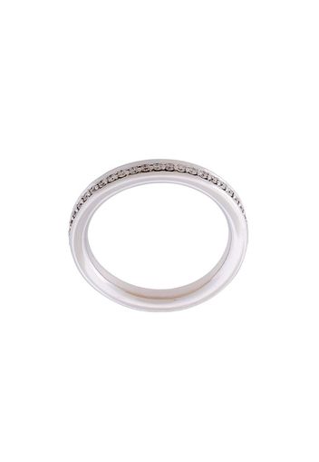 'Tania' thumb ring diamond full surround