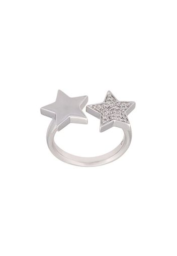 'Stasia' double star diamond ring